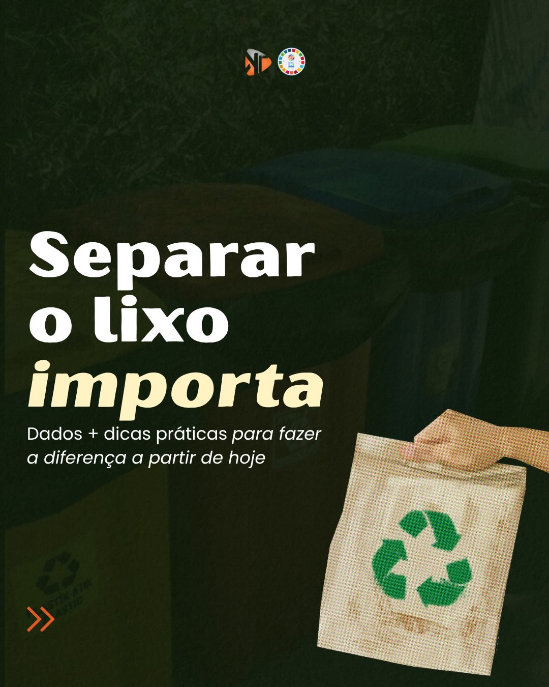 Separar o lixo parece um gesto simples, mas o impacto é enorme. ♻️
Ao descartar corretamente papel, plástico, vidro, metal e resíduos orgânicos, você contribui para a redução da poluição, o fortalecimento da reciclagem e a preservação dos recursos naturais.
Nesta Semana do Meio Ambiente, fica o convite: comece pelas pequenas atitudes. Elas são as que geram as maiores transformações ao longo do tempo.
🌎 Qual hábito sustentável você já adotou na sua rotina?
#semanameioambiente #meioambientesustentável #meioambientebrasil