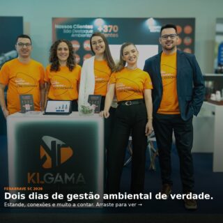Dois dias. Centenas de conversas. E uma certeza: o mercado automotivo quer e precisa  de soluções ambientais que funcionem de verdade. 🌿
A Fenabrave SC 2026 foi palco de conexões importantes para o Portal KL Gama, com parceiros como o Grupo Geração e o Grupo DVA, e o apoio direto da diretoria da Fenabrave SC.
Obrigado a cada pessoa do Time KL Gama que fez esse evento acontecer. Do estande à apresentação final com nosso CEO Lucas Kister, vocês entregaram no mais alto nível. 🧡
Arrasta pro lado e veja como a gestão socioambiental ganhou ainda mais visibilidade por aqui.
#klgama, #portalklgama, #fenabravesc, #sustentabilidadenapratica, #setorautomotivo