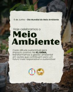 Hoje celebramos o Dia Mundial do Meio Ambiente, uma data que reforça a importância de transformar consciência em ação.
Na KL GAMA, acreditamos que a gestão ambiental é um compromisso diário com empresas mais responsáveis, sustentáveis e preparadas para o futuro.
🌿 5 de Junho | Dia Mundial do Meio Ambiente
#diamundialdomeioambiente #sustentabilidade #gestaoambiental #klgama