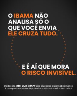 A maioria das empresas acredita que está segura porque entrega tudo. Mas o risco não está no envio.
Está na inconsistência entre os dados.
MTR, DMR e RAPP não são analisados separadamente.
Eles são cruzados automaticamente.
E é nesse cruzamento que surgem os problemas.
Um número diferente.
Um resíduo classificado errado.
Um volume que não fecha.
Isso já é suficiente para entrar na malha fina ambiental.
E o mais crítico:
👉 muitas empresas só descobrem quando já estão sendo autuadas.
Esse é o tipo de risco que não aparece na operação.
Mas está sendo monitorado o tempo todo.
Gestão ambiental hoje não é só cumprir.
É garantir que tudo conversa entre si.
.
.
.
#ibama #rappibama #mtr #concessionaria