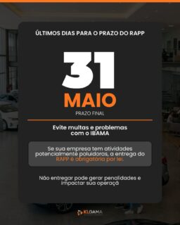 Se sua empresa tem atividades potencialmente poluidoras, a entrega é obrigatória por lei — e não entregar pode gerar multas e sanções do IBAMA.
Não deixe para a última hora. Fale com a gente e regularize antes do prazo. 👇
Chame no direct ou acesse o link na bio.